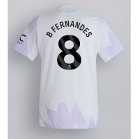 Stroje piłkarskie Manchester United Bruno Fernandes #8 Koszulka Wyjazdowej 2025-26 Krótki Rękaw